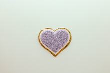 Load image into Gallery viewer, Glitter &amp; White Heart Patch
