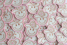 Load image into Gallery viewer, Cowgirl Smiley Face Patch
