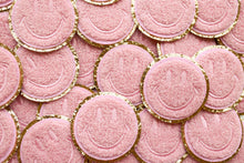 Load image into Gallery viewer, Glitter Happy Face Patch
