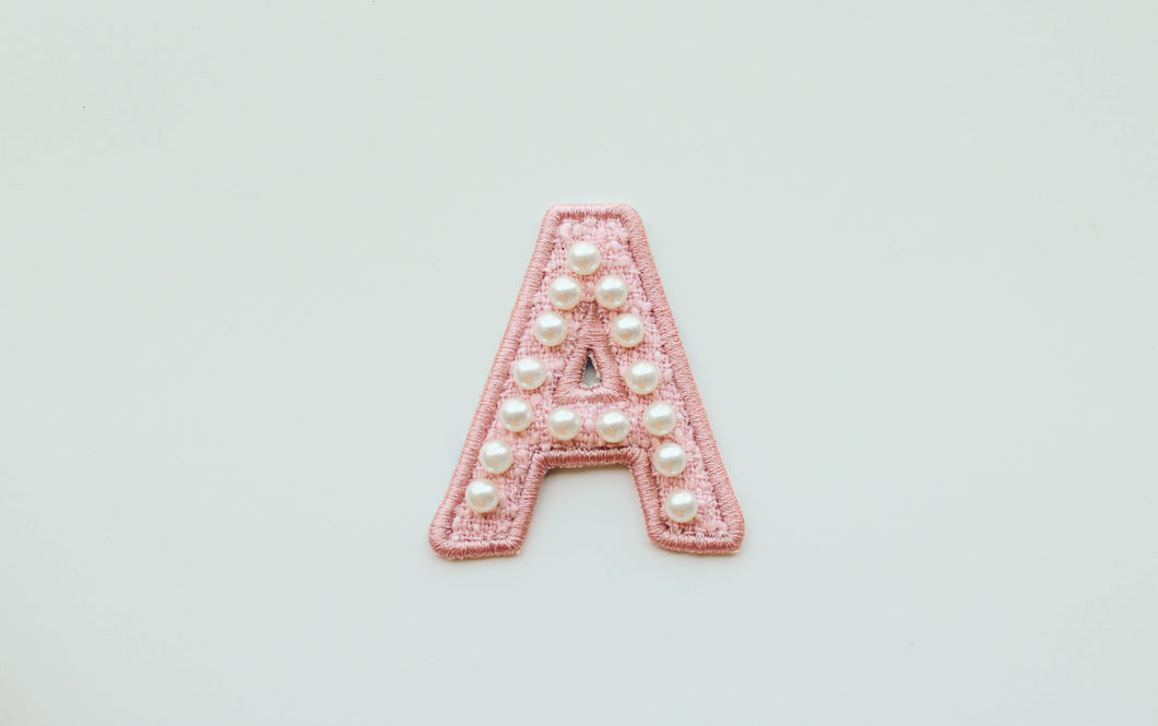 Pearl Letter Pink