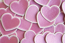 Load image into Gallery viewer, Rolled Embroidered Heart Patch
