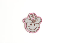 Load image into Gallery viewer, Cowgirl Smiley Face Patch
